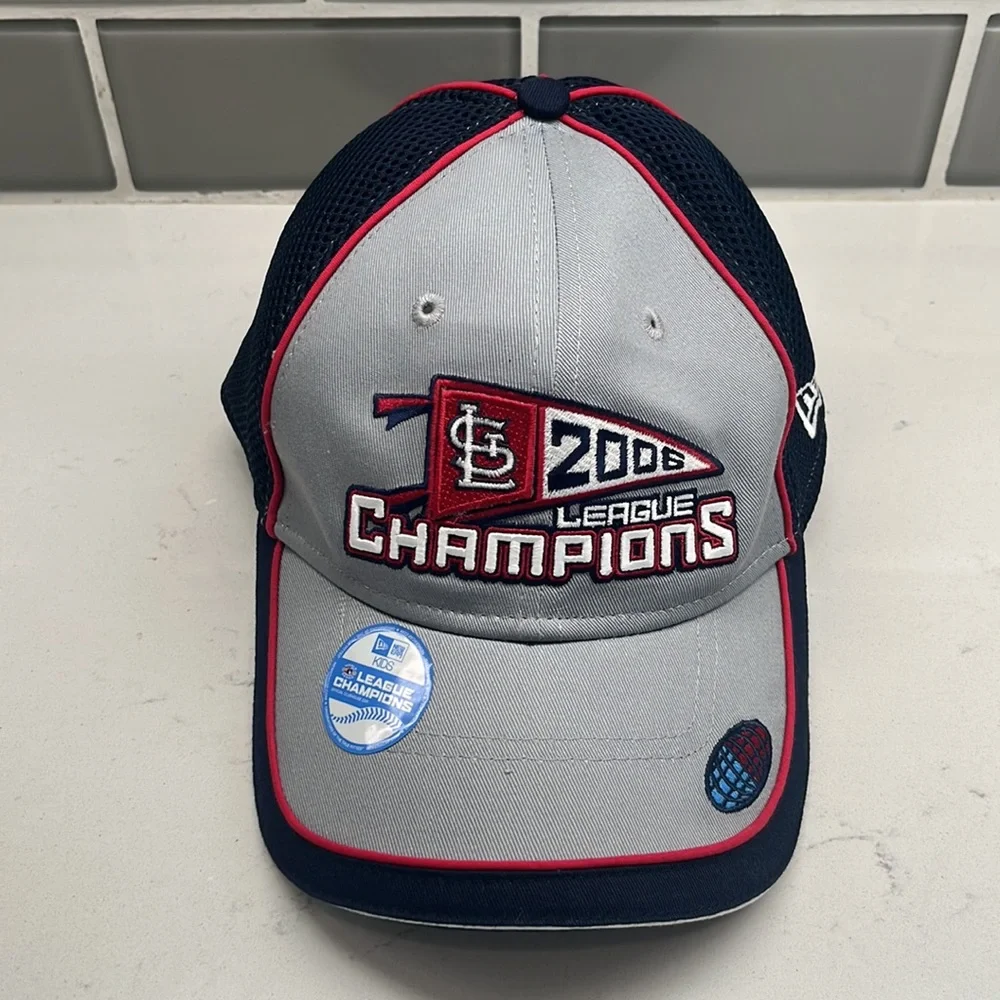 St. Louis Cardinals 2006 League Champions New Era OSFA Mesh Hat Cap MLB Baseball